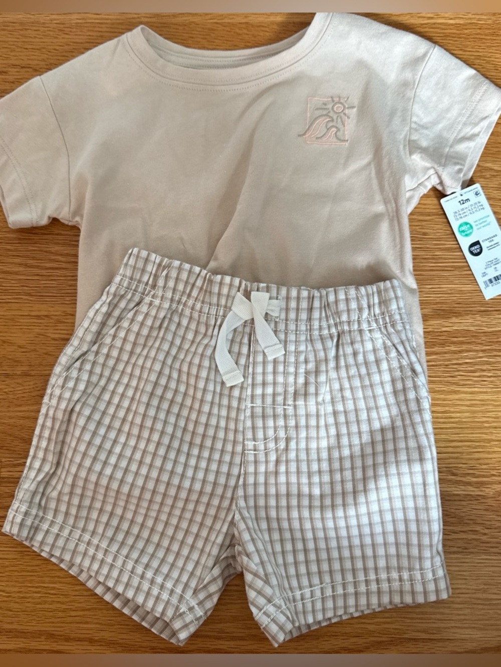 Burt’s Bees Baby bootie Size 3-6 Months